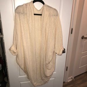 American Apparel cream cardigan